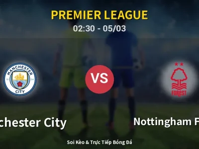Kết Quả: Manchester City 2-2 Nottingham Forest – Highlight & Bàn Thắng | Premier League