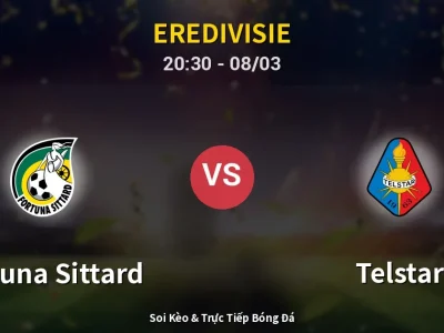 🔴 Trực Tiếp: Fortuna Sittard 1-2 Telstar – Link Xem Eredivisie (Full HD)