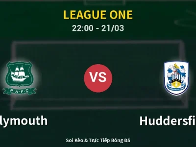 Soi Kèo Plymouth vs Huddersfield – 22:00 21/03 | Nhận Định, Dự Đoán Tỷ Số