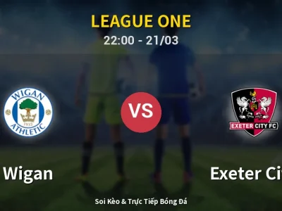 Soi Kèo Wigan vs Exeter City – 22:00 21/03 | Nhận Định, Dự Đoán Tỷ Số