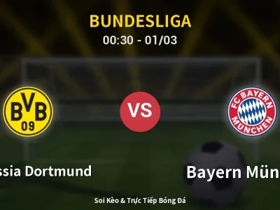 Kết Quả: Borussia Dortmund 2-3 Bayern München – Highlight & Bàn Thắng | Bundesliga