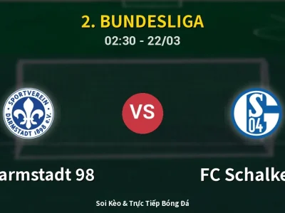 Kết Quả: SV Darmstadt 98 1-1 FC Schalke 04 – Highlight & Bàn Thắng | 2. Bundesliga