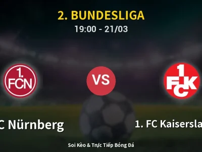 Soi Kèo 1. FC Nürnberg vs 1. FC Kaiserslautern – 19:00 21/03 | Nhận Định, Dự Đoán Tỷ Số