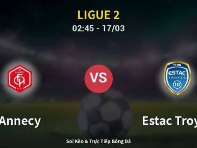 Soi Kèo Annecy vs Estac Troyes – 02:45 17/03 | Nhận Định, Dự Đoán Tỷ Số