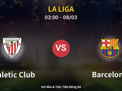 Kết Quả: Athletic Club 0-1 Barcelona – Highlight & Bàn Thắng | La Liga