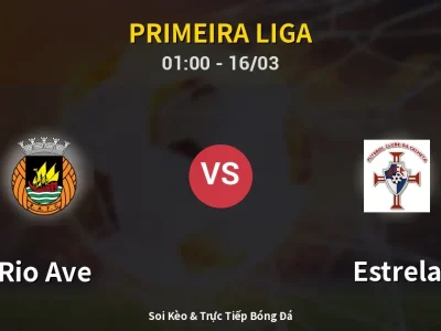 Kết Quả: Rio Ave 2-1 Estrela – Highlight & Bàn Thắng | Primeira Liga