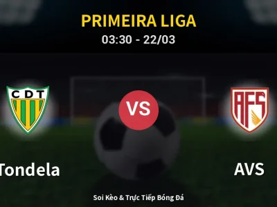 Kết Quả: Tondela 0-0 AVS – Highlight & Bàn Thắng | Primeira Liga