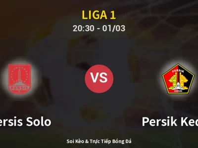 Kết Quả: Persis Solo 2-1 Persik Kediri – Highlight & Bàn Thắng | Liga 1