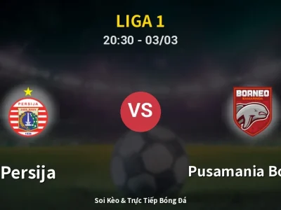Kết Quả: Persija 2-2 Pusamania Borneo – Highlight & Bàn Thắng | Liga 1