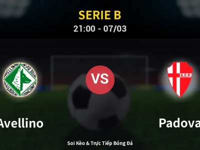 🔴 Trực Tiếp: Avellino 0-0 Padova – Link Xem Serie B (Full HD)