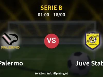 Kết Quả: Palermo 2-2 Juve Stabia – Highlight & Bàn Thắng | Serie B