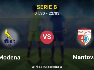 Kết Quả: Modena 2-1 Mantova – Highlight & Bàn Thắng | Serie B