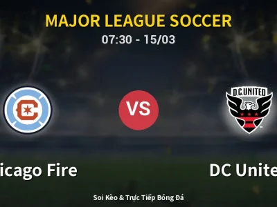 Kết Quả: Chicago Fire 1-2 DC United – Highlight & Bàn Thắng | Major League Soccer