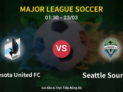 Kết Quả: Minnesota United FC 0-0 Seattle Sounders – Highlight & Bàn Thắng | Major League Soccer