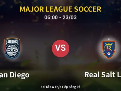 Kết Quả: San Diego 2-2 Real Salt Lake – Highlight & Bàn Thắng | Major League Soccer