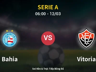 Kết Quả: Bahia 1-1 Vitoria – Highlight & Bàn Thắng | Serie A