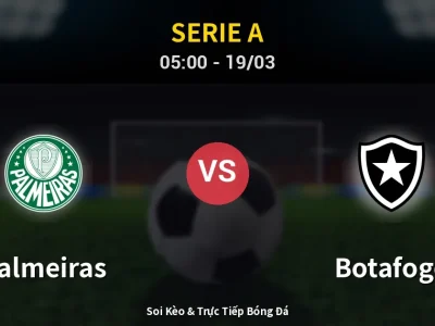 Kết Quả: Palmeiras 2-1 Botafogo – Highlight & Bàn Thắng | Serie A