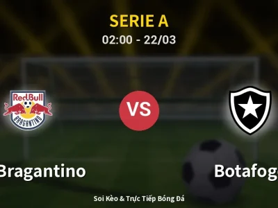 Kết Quả: RB Bragantino 1-2 Botafogo – Highlight & Bàn Thắng | Serie A