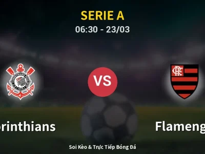 Soi Kèo Corinthians vs Flamengo – 06:30 23/03 | Nhận Định, Dự Đoán Tỷ Số