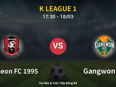 Kết Quả: Bucheon FC 1995 0-0 Gangwon FC – Highlight & Bàn Thắng | K League 1