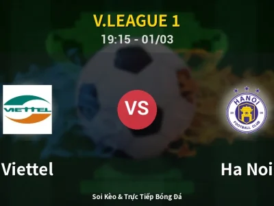 Kết Quả: Viettel 1-0 Ha Noi – Highlight & Bàn Thắng | V.League 1