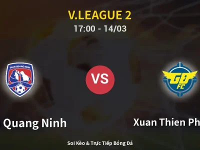 Kết Quả: Than Quang Ninh 0-0 Xuan Thien Phu Tho – Highlight & Bàn Thắng | V.League 2