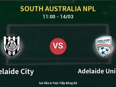Kết Quả: Adelaide City 2-2 Adelaide United II – Highlight & Bàn Thắng | South Australia NPL