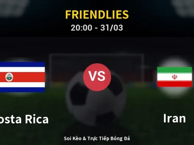 🔴 Trực Tiếp: Costa Rica 0-5 Iran – Link Xem Friendlies (Full HD)