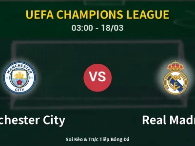 Kết Quả: Manchester City 1-2 Real Madrid – Highlight & Bàn Thắng | UEFA Champions League