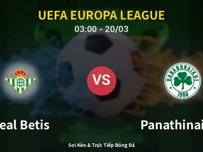 Kết Quả: Real Betis 4-0 Panathinaikos – Highlight & Bàn Thắng | UEFA Europa League