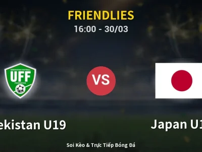 Kết Quả: Uzbekistan U19 0-0 Japan U19 – Highlight & Bàn Thắng | Friendlies