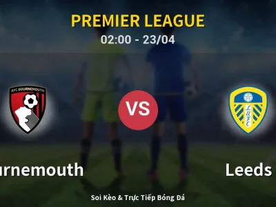 Kết Quả: Bournemouth 2-2 Leeds – Highlight & Bàn Thắng | Premier League