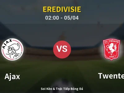 Kết Quả: Ajax 1-2 Twente – Highlight & Bàn Thắng | Eredivisie