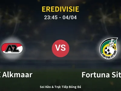 Soi Kèo AZ Alkmaar vs Fortuna Sittard – 23:45 04/04 | Nhận Định, Dự Đoán Tỷ Số