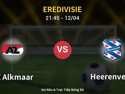 Soi Kèo AZ Alkmaar vs Heerenveen – 21:45 12/04 | Nhận Định, Dự Đoán Tỷ Số