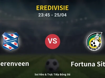 Soi Kèo Heerenveen vs Fortuna Sittard – 23:45 25/04 | Nhận Định, Dự Đoán Tỷ Số