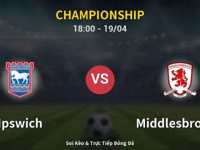 Kết Quả: Ipswich 2-2 Middlesbrough – Highlight & Bàn Thắng | Championship