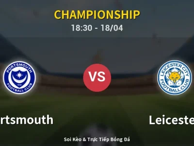 Soi Kèo Portsmouth vs Leicester – 18:30 18/04 | Nhận Định, Dự Đoán Tỷ Số