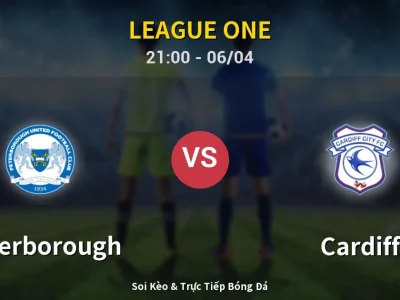 Soi Kèo Peterborough vs Cardiff – 21:00 06/04 | Nhận Định, Dự Đoán Tỷ Số
