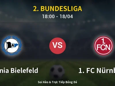 Soi Kèo Arminia Bielefeld vs 1. FC Nürnberg – 18:00 18/04 | Nhận Định, Dự Đoán Tỷ Số