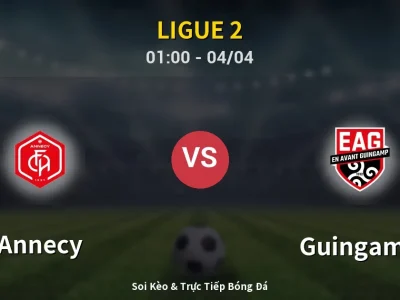 Kết Quả: Annecy 1-0 Guingamp – Highlight & Bàn Thắng | Ligue 2