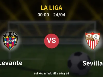 Kết Quả: Levante 2-0 Sevilla – Highlight & Bàn Thắng | La Liga