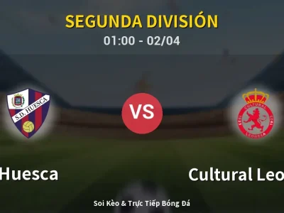 Kết Quả: Huesca 1-1 Cultural Leonesa – Highlight & Bàn Thắng | Segunda División