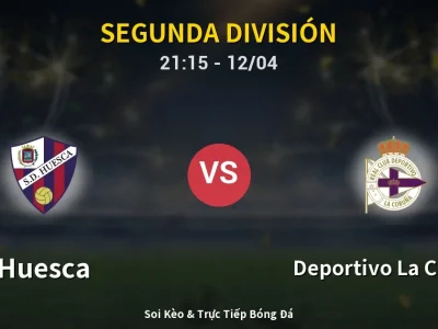 Soi Kèo Huesca vs Deportivo La Coruna – 21:15 12/04 | Nhận Định, Dự Đoán Tỷ Số