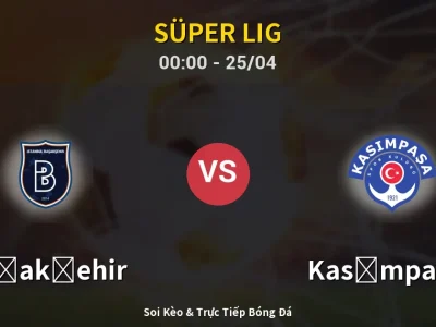 Kết Quả: Başakşehir 4-0 Kasımpaşa – Highlight & Bàn Thắng | Süper Lig
