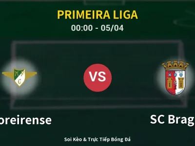 Kết Quả: Moreirense 0-1 SC Braga – Highlight & Bàn Thắng | Primeira Liga