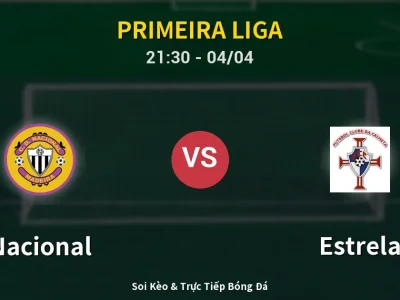 Soi Kèo Nacional vs Estrela – 21:30 04/04 | Nhận Định, Dự Đoán Tỷ Số