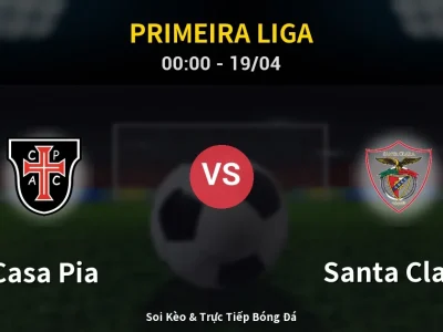 Kết Quả: Casa Pia 0-0 Santa Clara – Highlight & Bàn Thắng | Primeira Liga