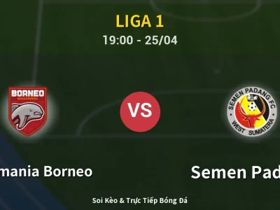 Soi Kèo Pusamania Borneo vs Semen Padang – 19:00 25/04 | Nhận Định, Dự Đoán Tỷ Số
