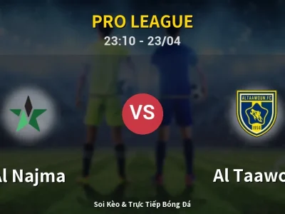 Soi Kèo Al Najma vs Al Taawon – 23:10 23/04 | Nhận Định, Dự Đoán Tỷ Số